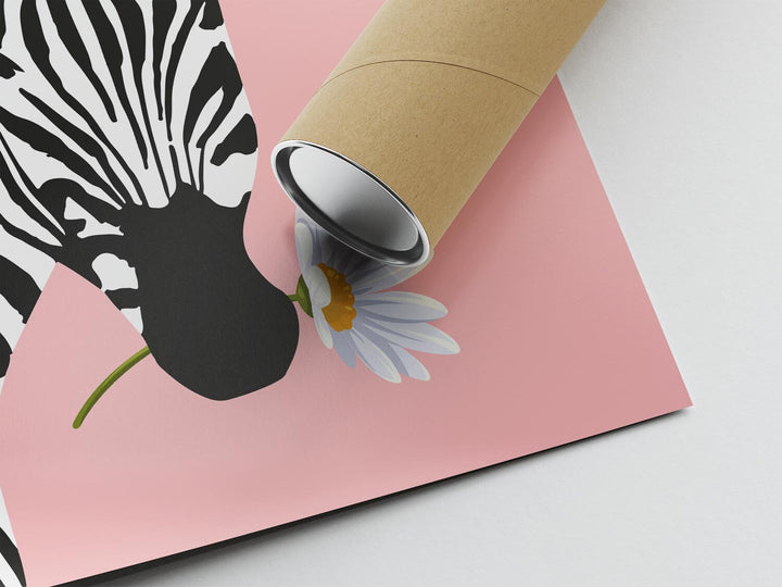 Take A Seat Sweet Cheeks Zebra Bathroom Print, Maximalist Colourful Botanical Bathroom Decor, Animal Toilet Eclectic Green Bathroom Wall Art