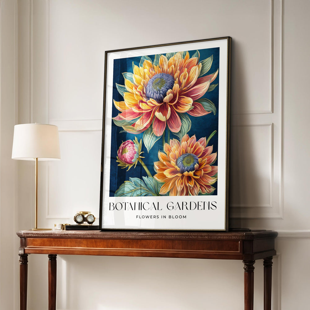 William Morris Style Print, William Morris inspired Vintage Botanical Floral Wall Art, Living Room Flower Decor, New Home Housewarming Gift