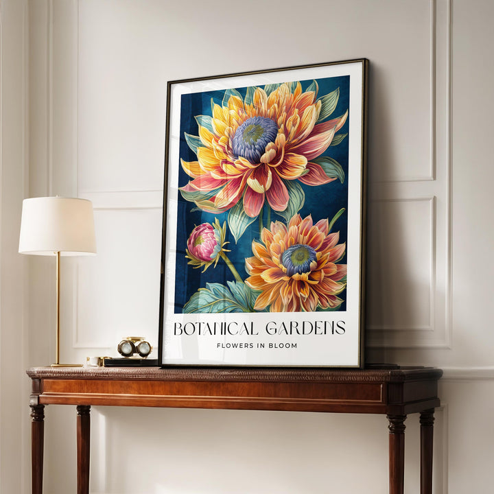 William Morris Style Print, William Morris inspired Vintage Botanical Floral Wall Art, Living Room Flower Decor, New Home Housewarming Gift