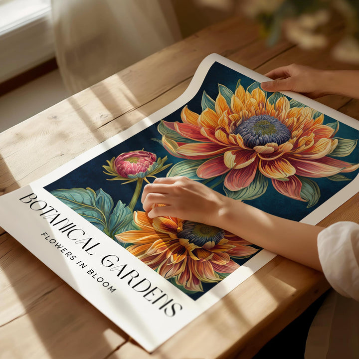 William Morris Style Print, William Morris inspired Vintage Botanical Floral Wall Art, Living Room Flower Decor, New Home Housewarming Gift