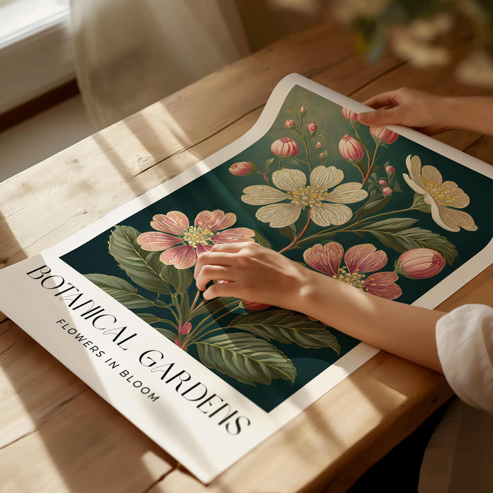 Set of 2 William Morris Style Prints, Vintage Botanical Floral Wall Art, Living Room Decor, New Home Housewarming Gift, Exhibition Posters