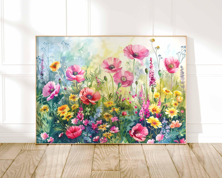 Spring Summer Flowers Wildflower Art Print
