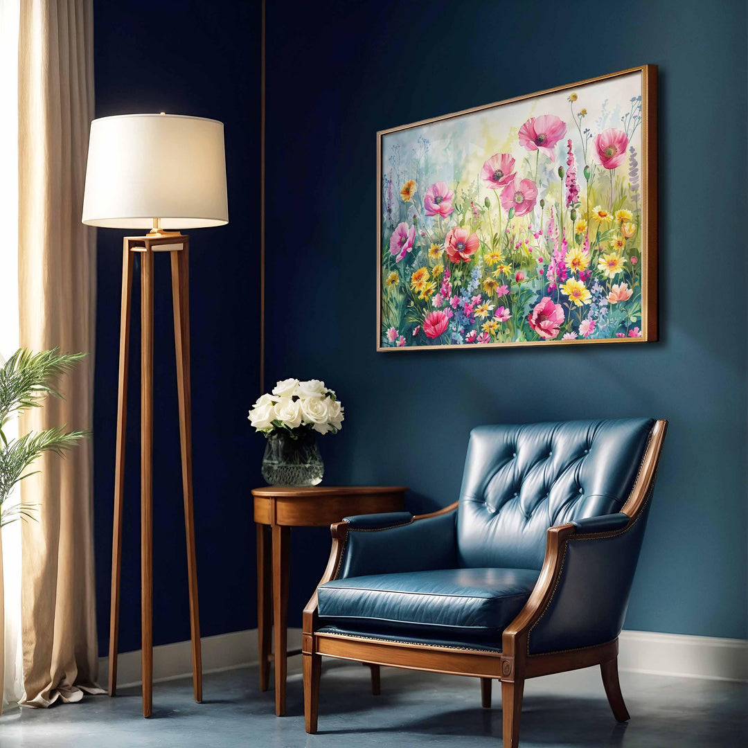 Spring Summer Flowers Wildflower Art Print