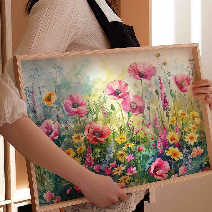 Spring Summer Flowers Wildflower Art Print