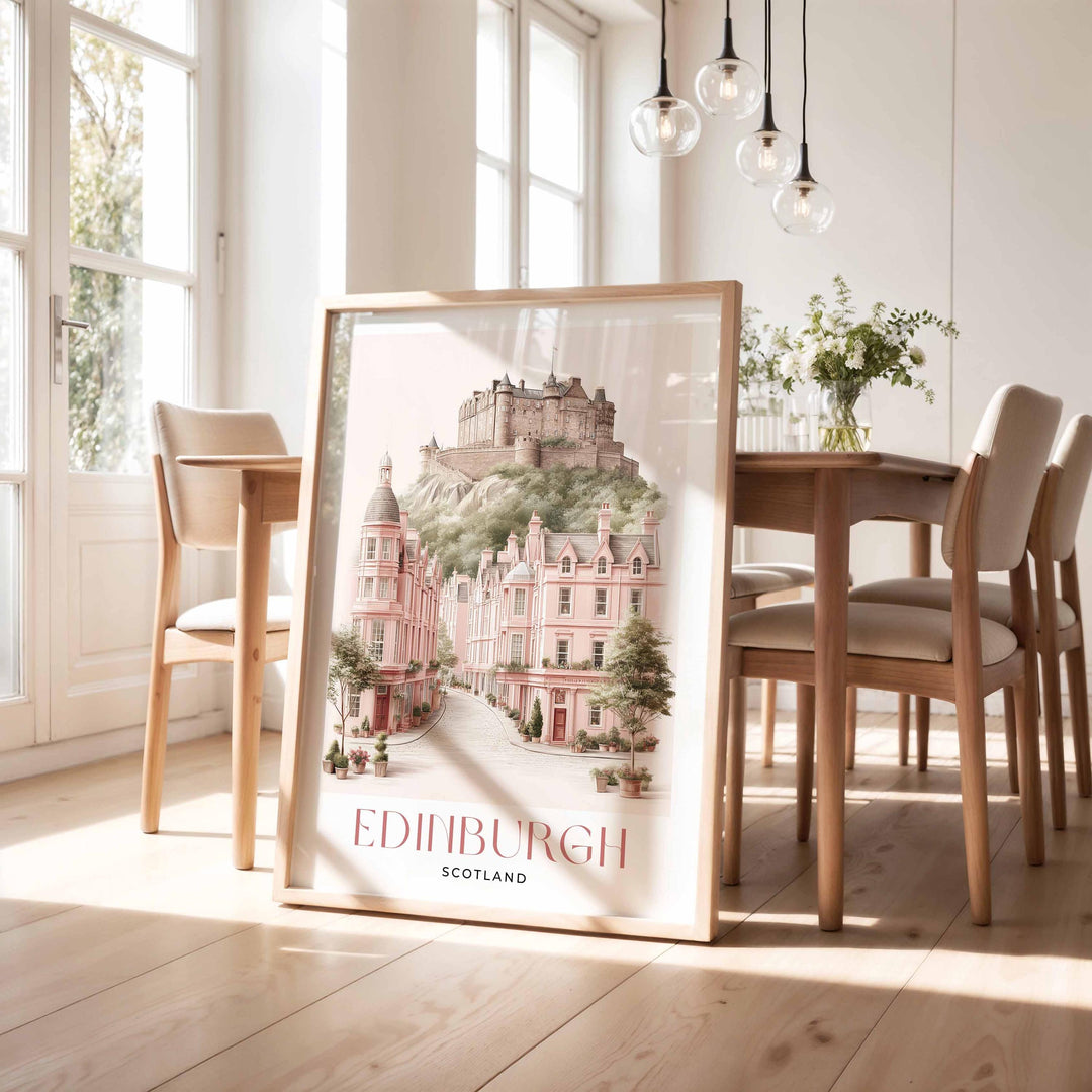 Edinburgh Travel Art Print