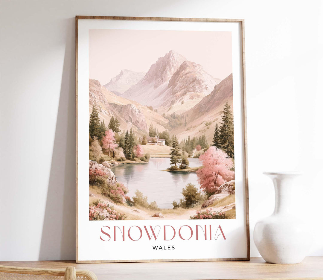 Snowdonia Travel Art Print