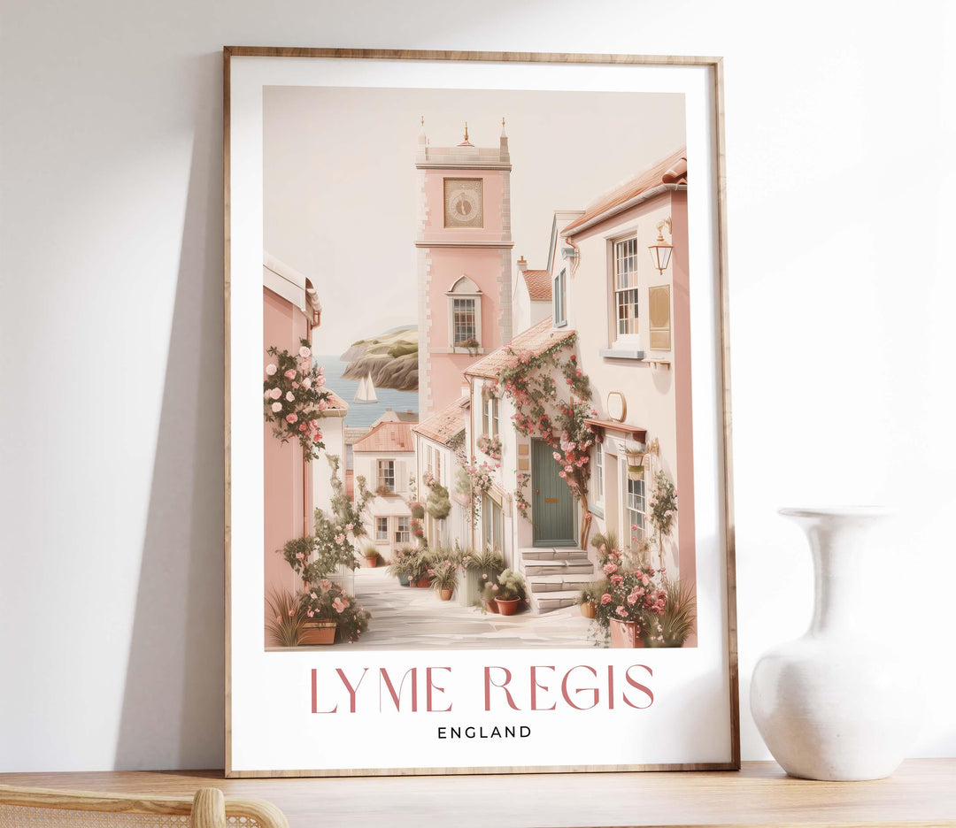 Lyme Regis Travel Art Print