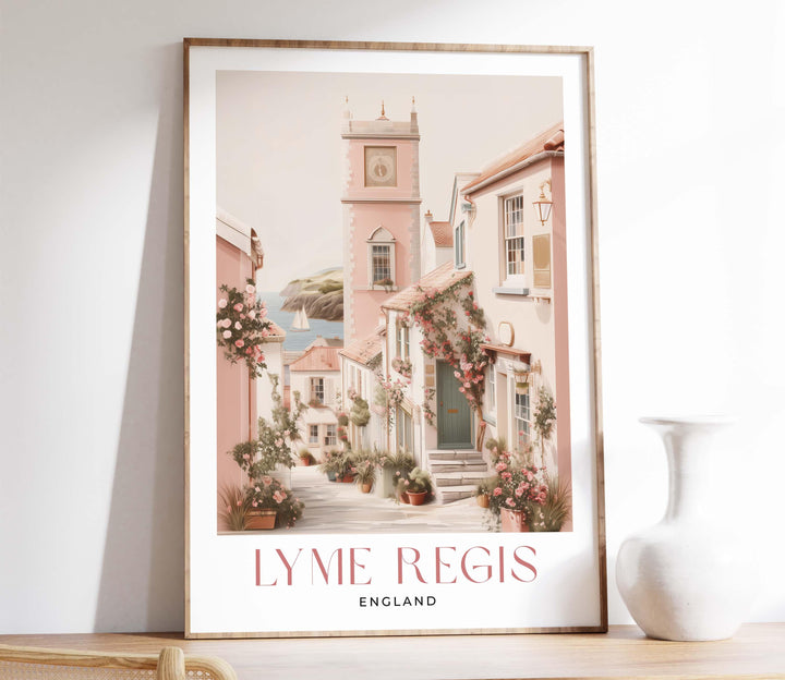 Lyme Regis Travel Art Print
