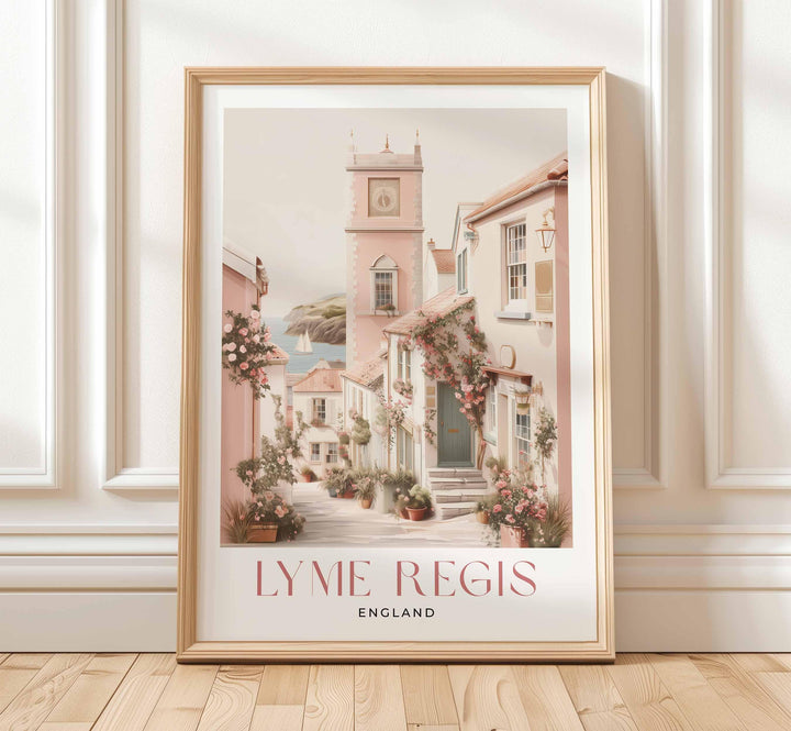 Lyme Regis Travel Art Print