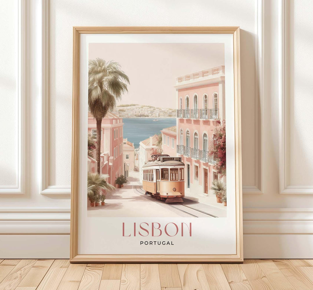 Lisbon Travel Art Print