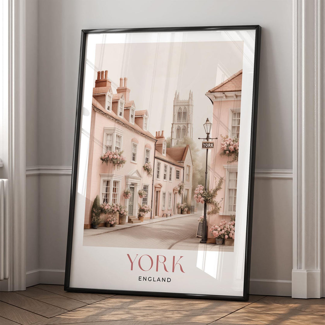 York Travel Art Print