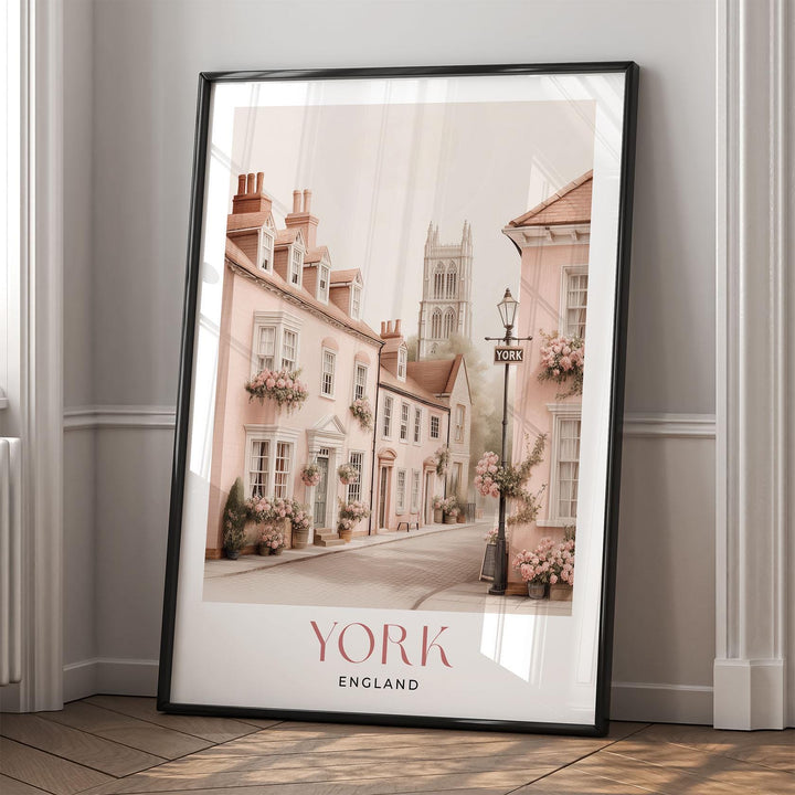 York Travel Art Print