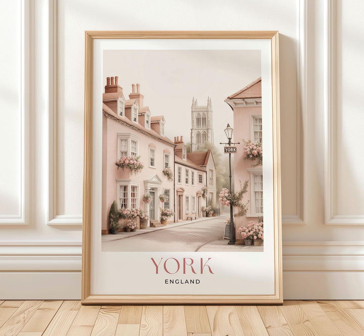 York Travel Art Print