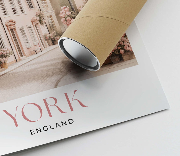 York Travel Art Print