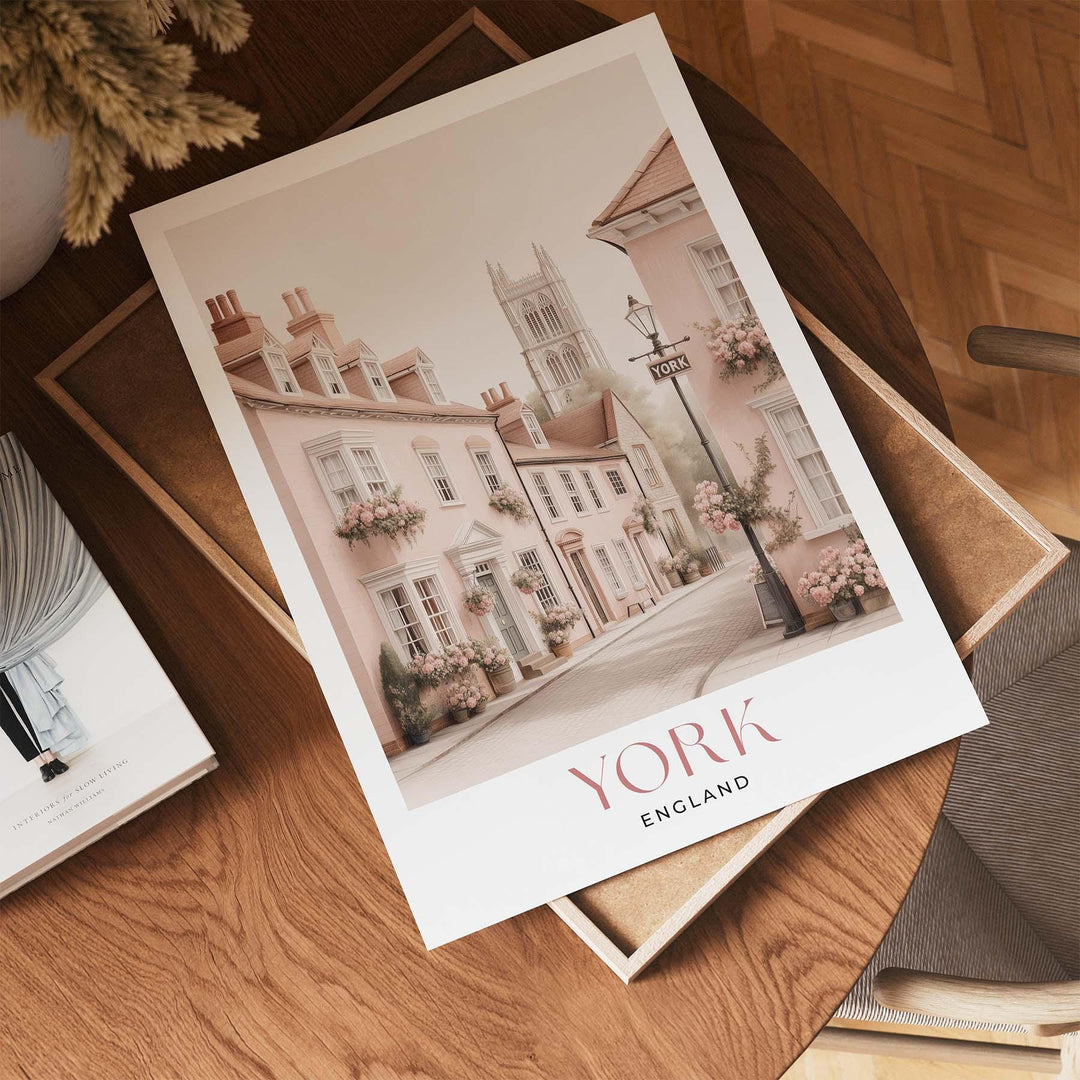York Travel Art Print