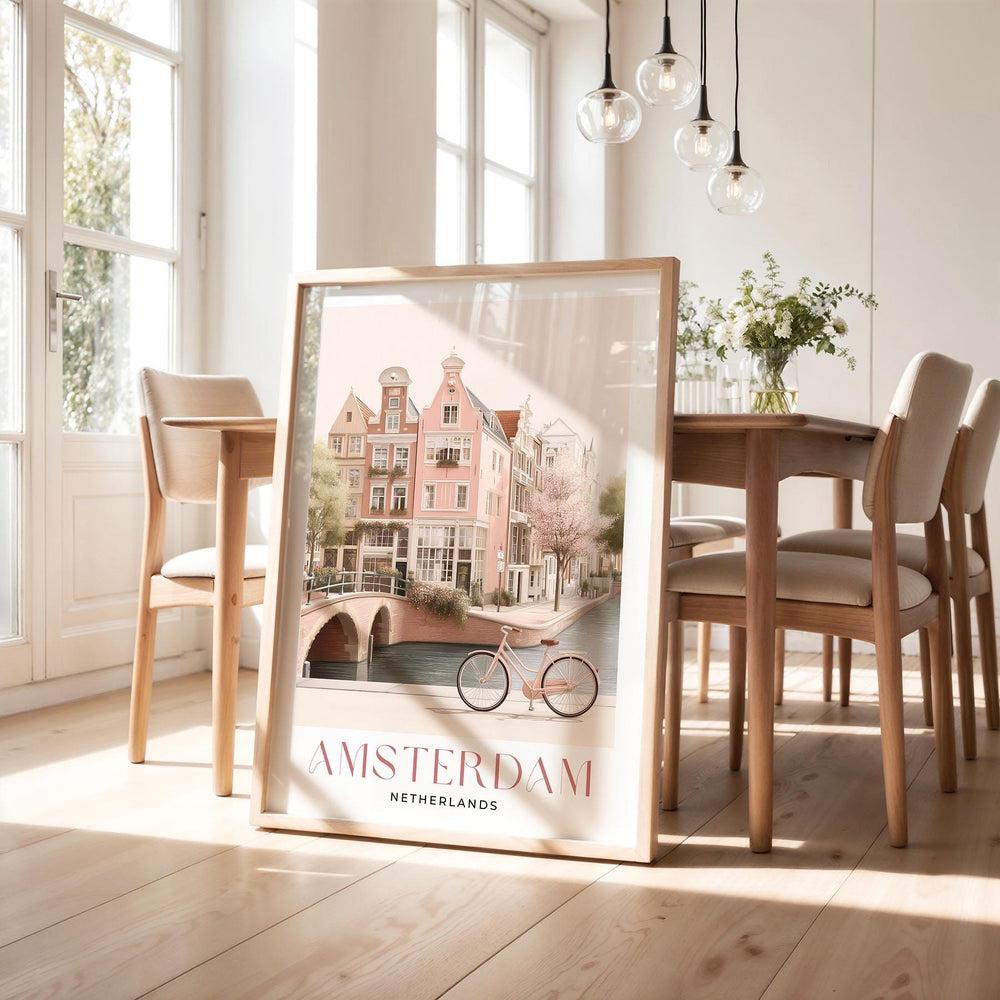 Amsterdam Travel Art Print