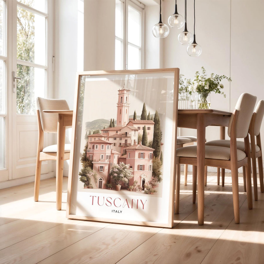Tuscany Italy Travel Art Print
