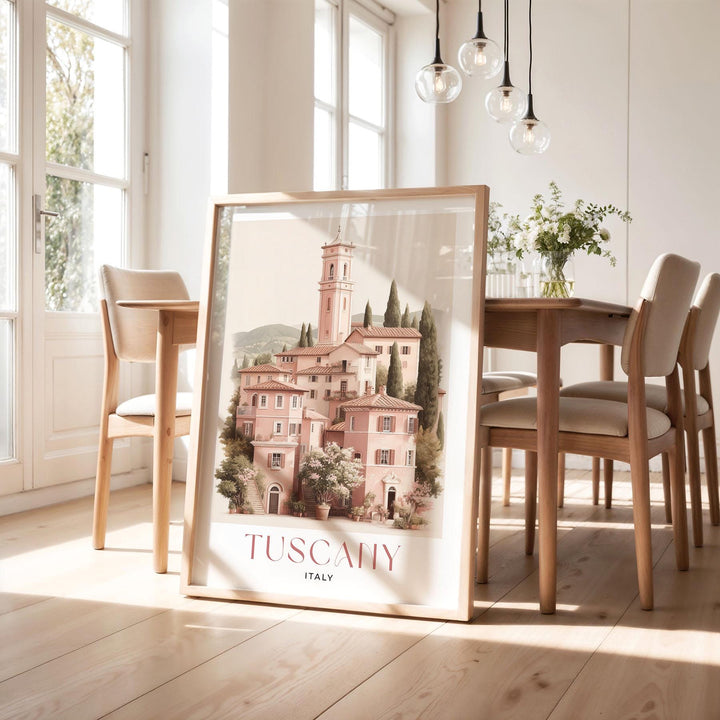 Tuscany Italy Travel Art Print