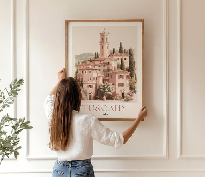 Tuscany Italy Travel Art Print
