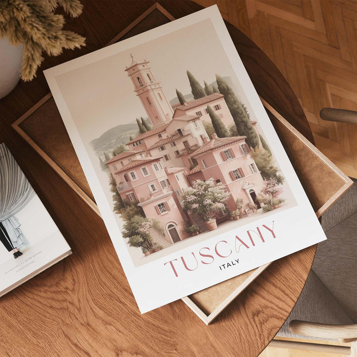 Tuscany Italy Travel Art Print