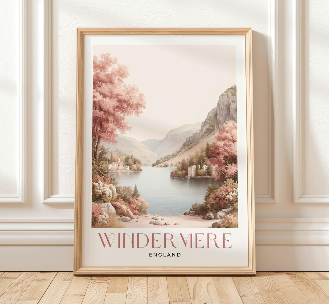 Windermere Travel Art Print