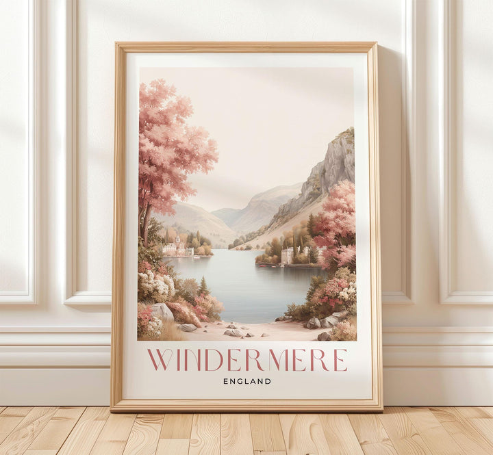 Windermere Travel Art Print