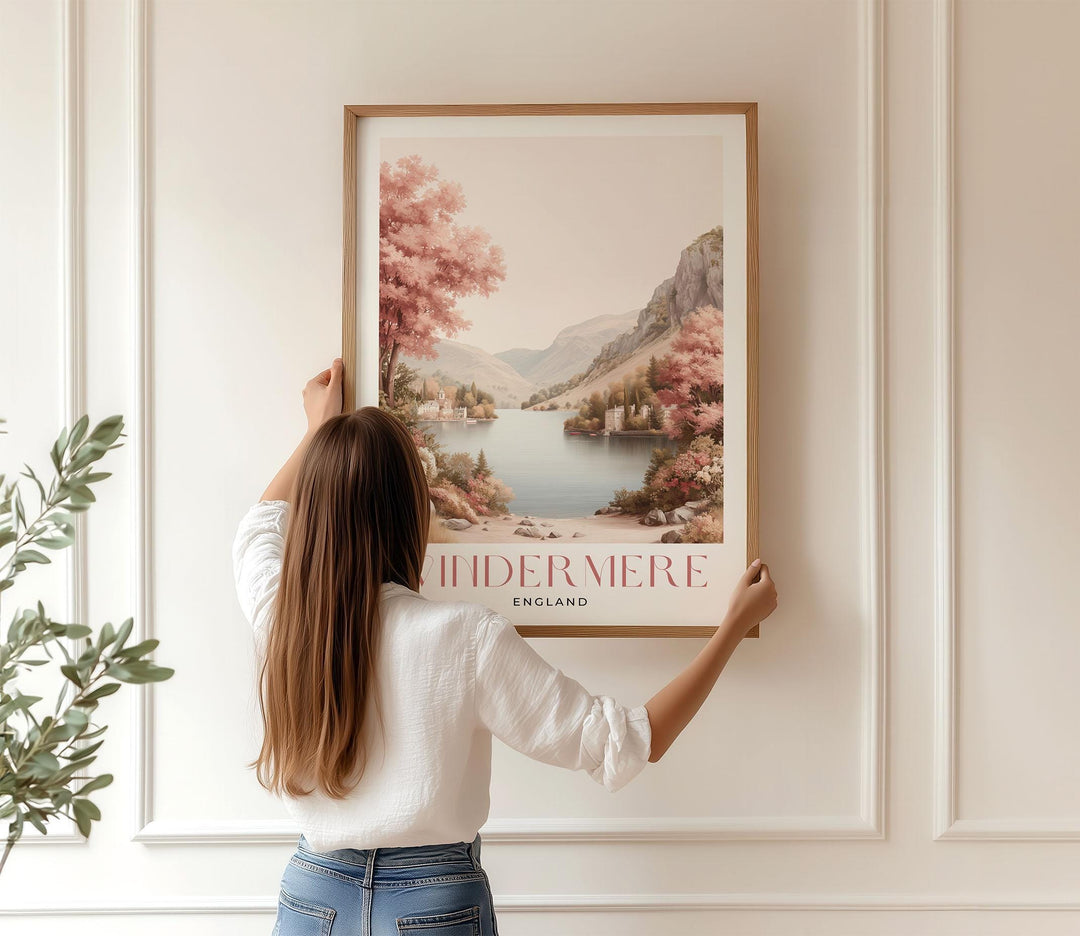 Windermere Travel Art Print