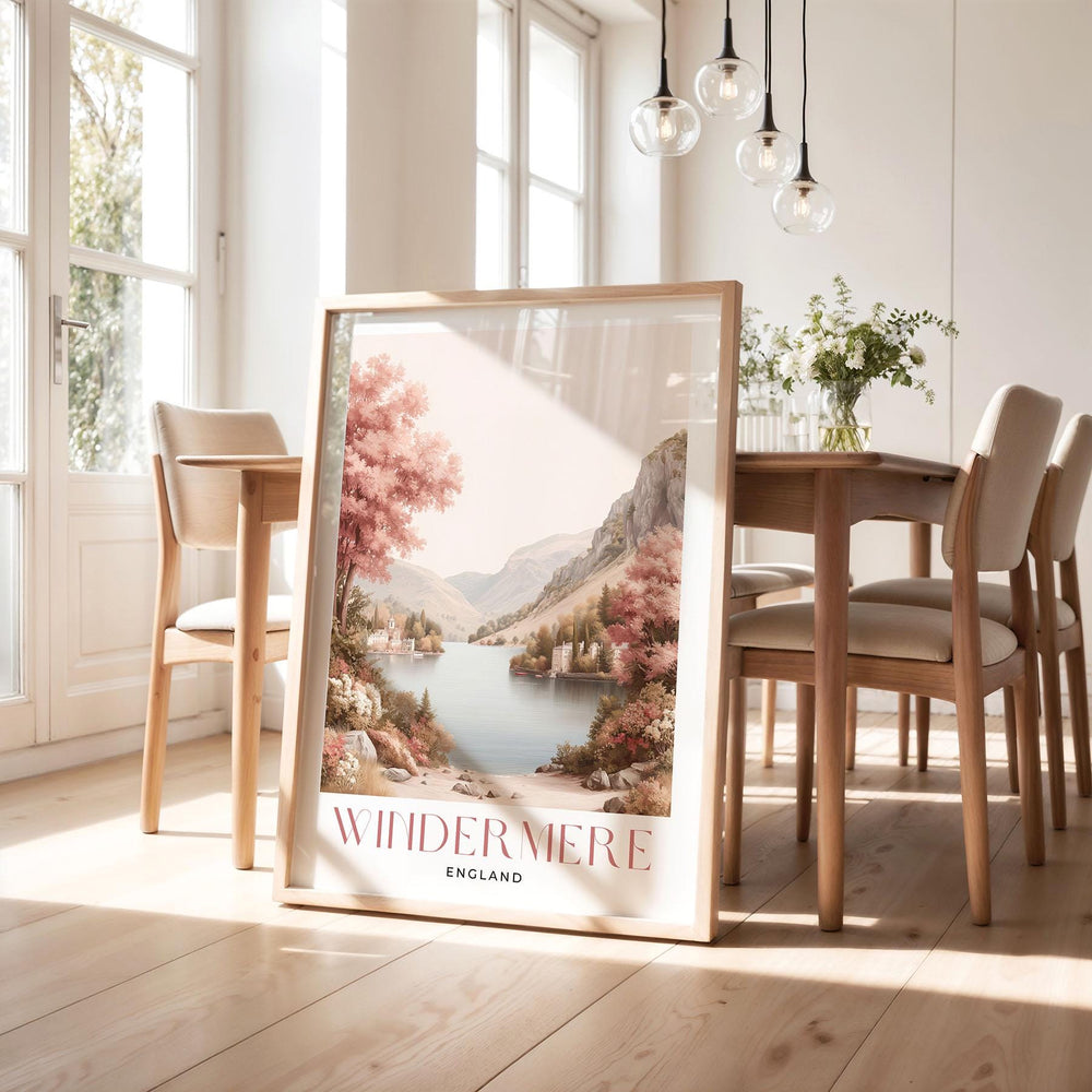 Windermere Travel Art Print