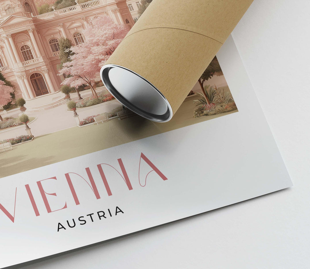 Vienna Travel Art Print