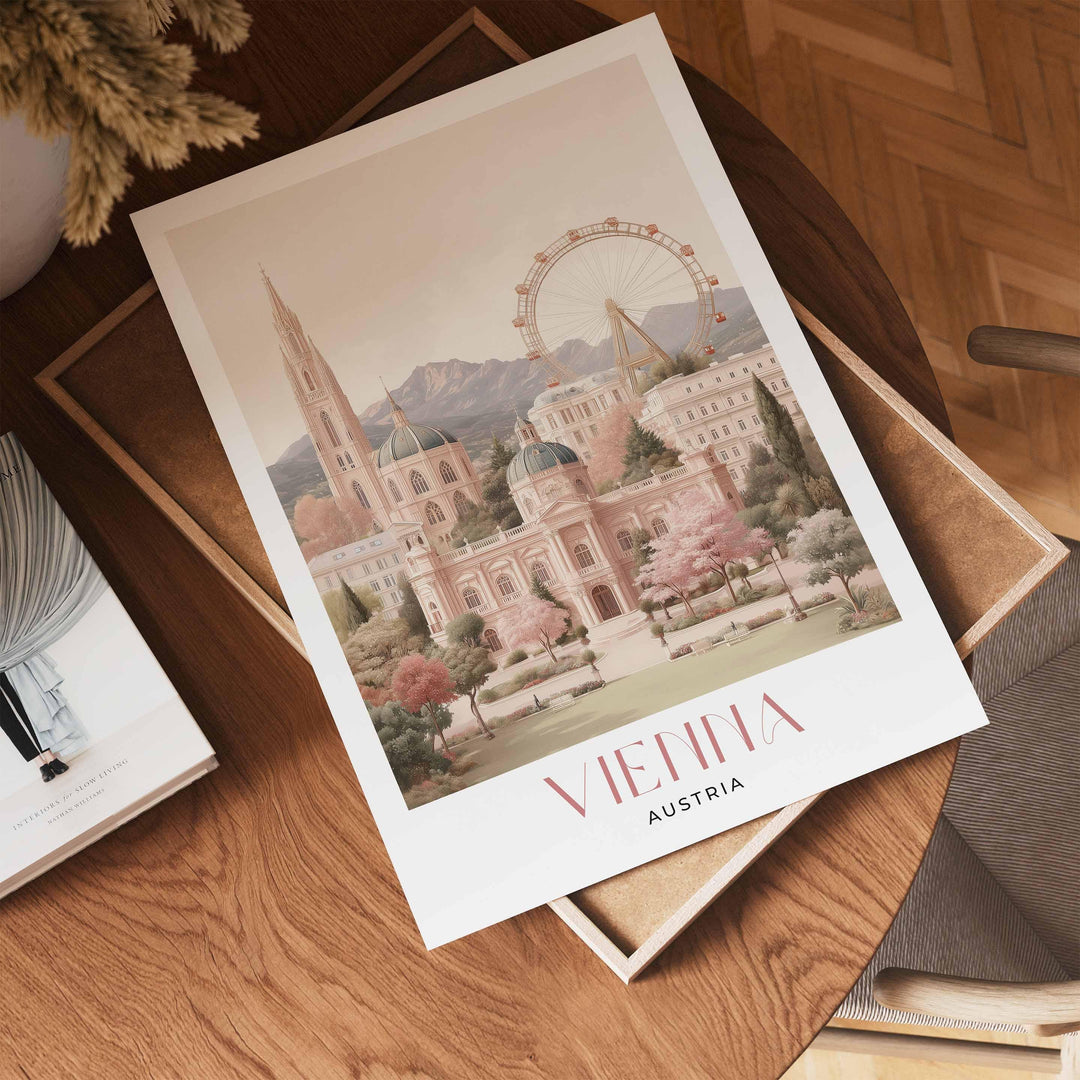 Vienna Travel Art Print