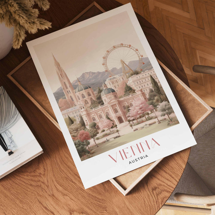 Vienna Travel Art Print