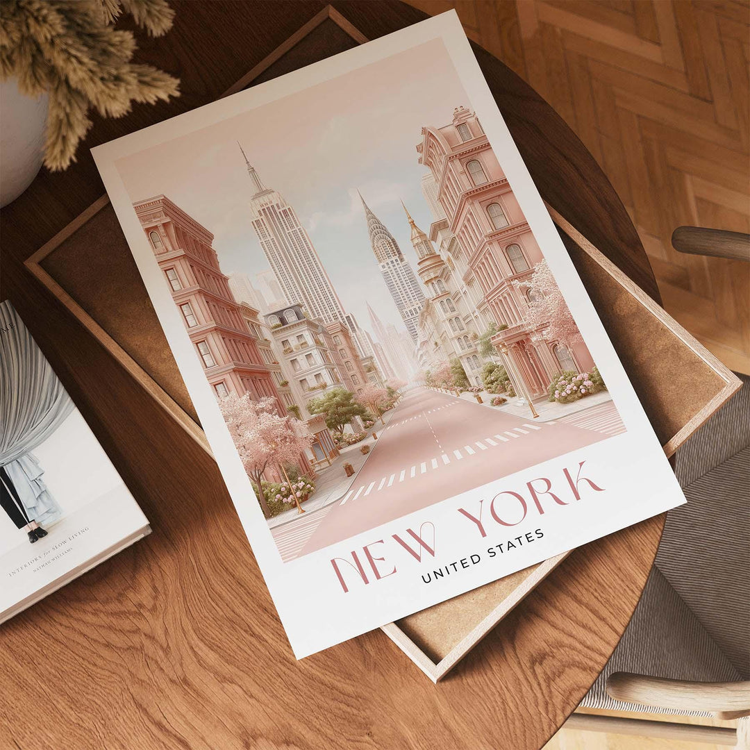 New York Travel Art Print