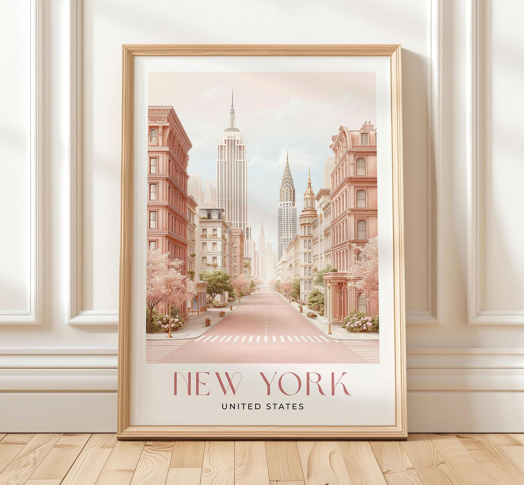 New York Travel Art Print