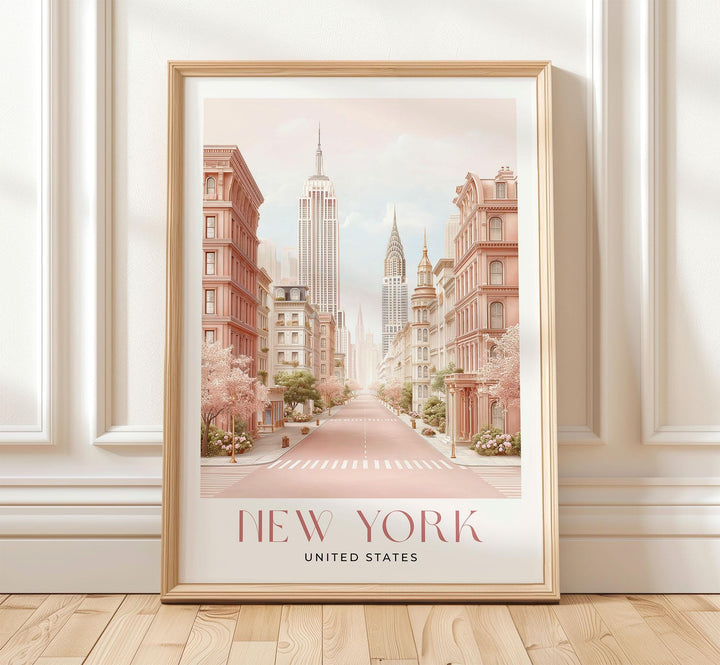New York Travel Art Print