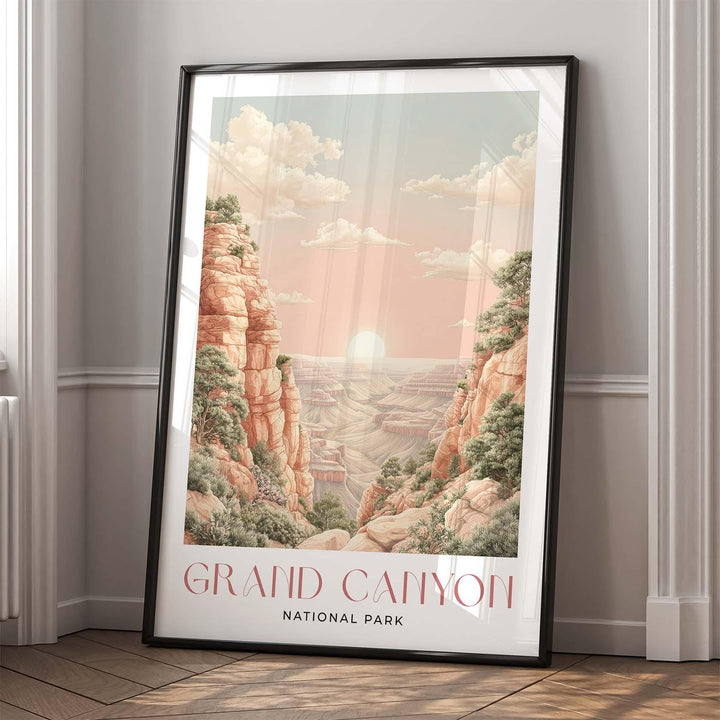 Grand Canyon National Park Travel Art Print