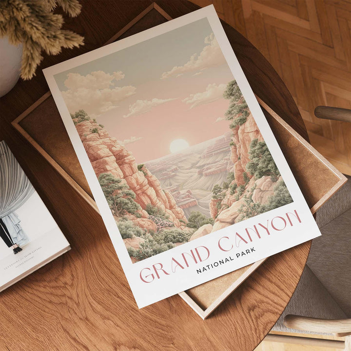 Grand Canyon National Park Travel Art Print