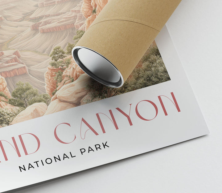 Grand Canyon National Park Travel Art Print