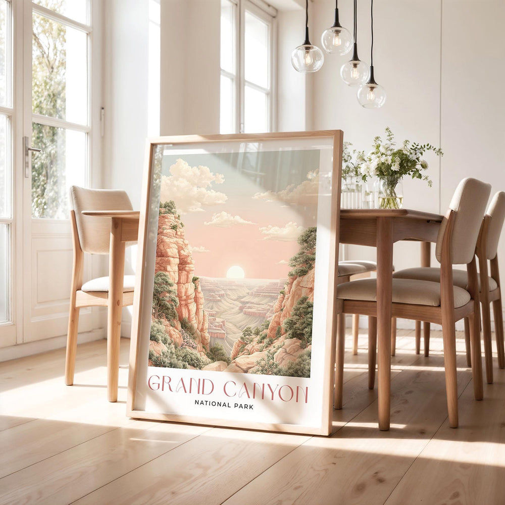 Grand Canyon National Park Travel Art Print
