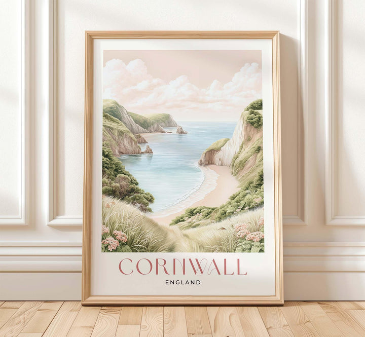 Cornwall Travel Art Print