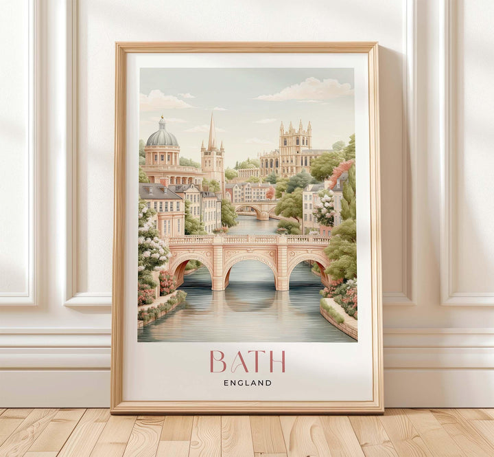Bath Travel Art Print