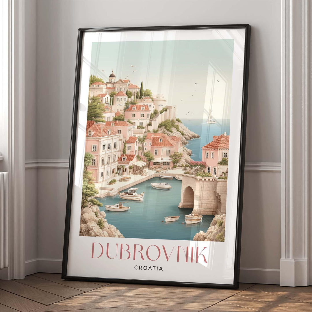 Dubrovnik Travel Art Print