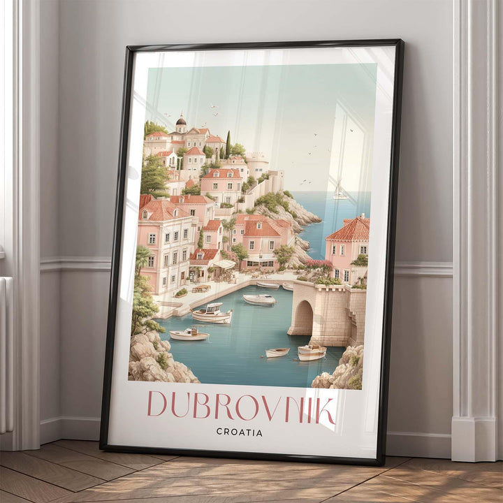 Dubrovnik Travel Art Print