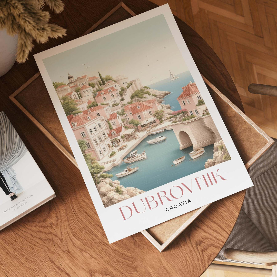 Dubrovnik Travel Art Print