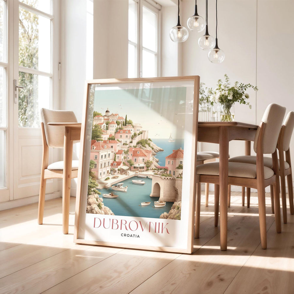 Dubrovnik Travel Art Print