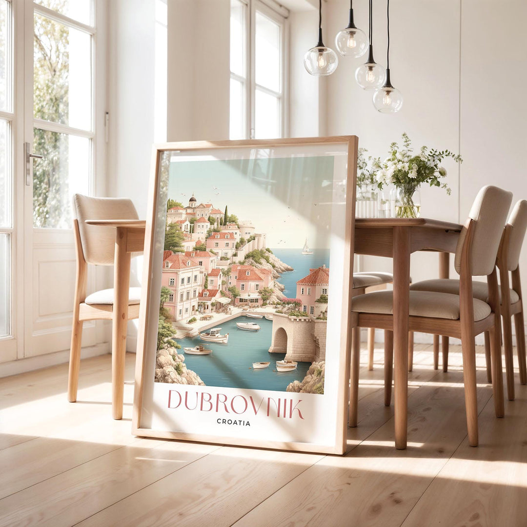 Dubrovnik Travel Art Print