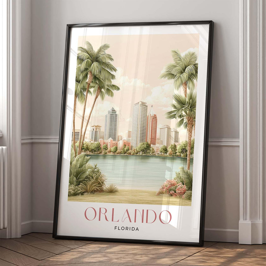 Orlando Travel Art Print