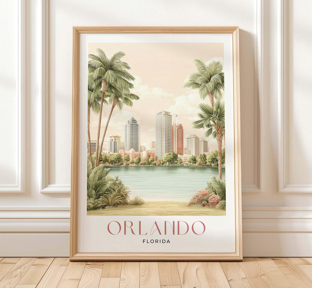 Orlando Travel Art Print