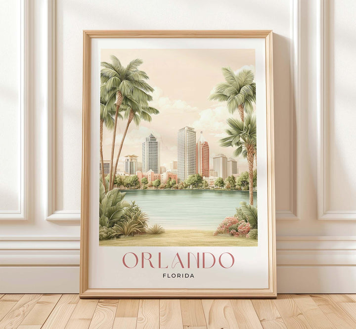 Orlando Travel Art Print