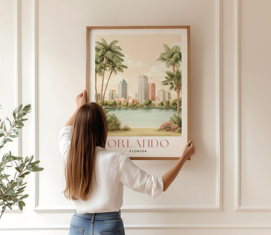 Orlando Travel Art Print