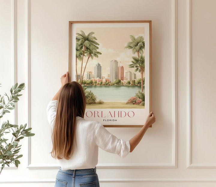 Orlando Travel Art Print